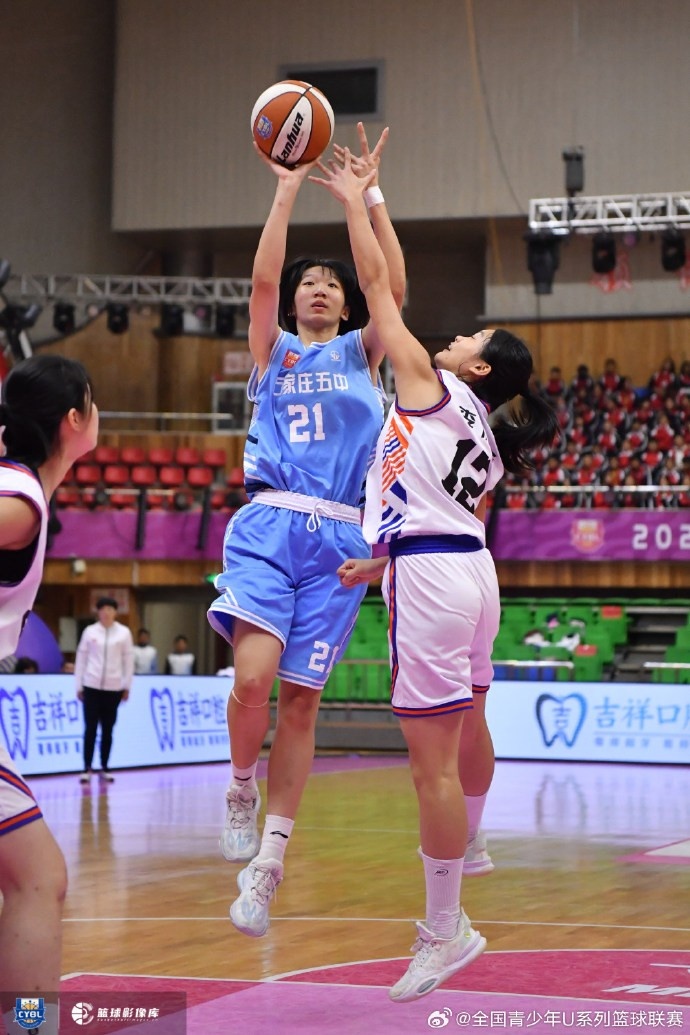 全国U15青少年篮球联赛女子组-石家庄五中力克浙江U15 夺得季军
